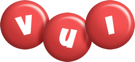 Vui candy-red logo