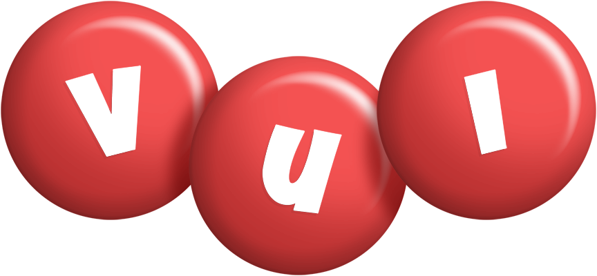 Vui candy-red logo