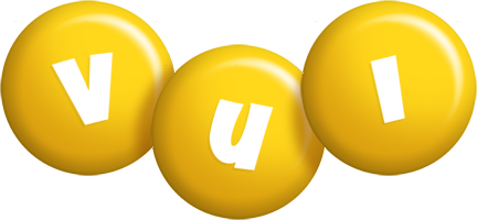 Vui candy-yellow logo