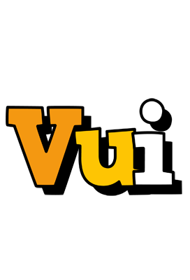 Vui cartoon logo