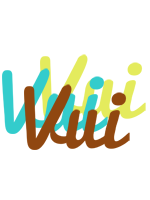 Vui cupcake logo