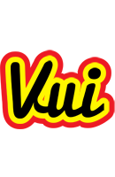 Vui flaming logo