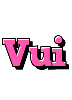 Vui girlish logo