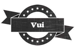 Vui grunge logo