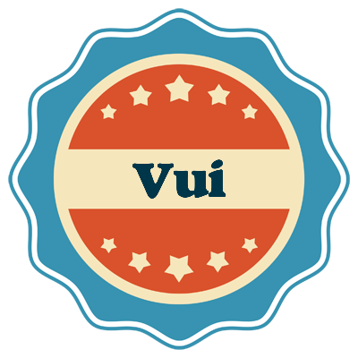 Vui labels logo