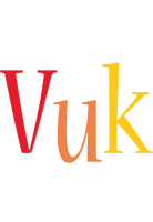 Vuk birthday logo