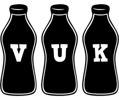 Vuk bottle logo