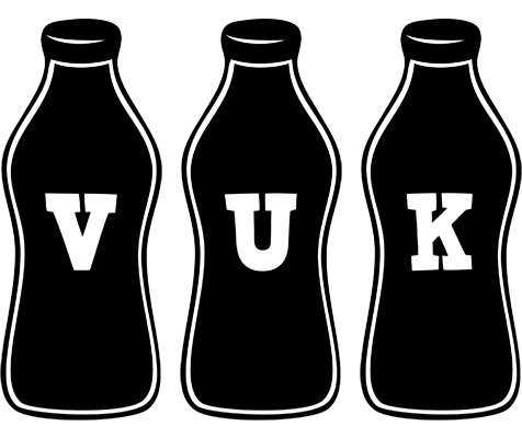 Vuk bottle logo