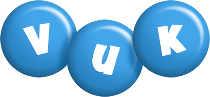 Vuk candy-blue logo