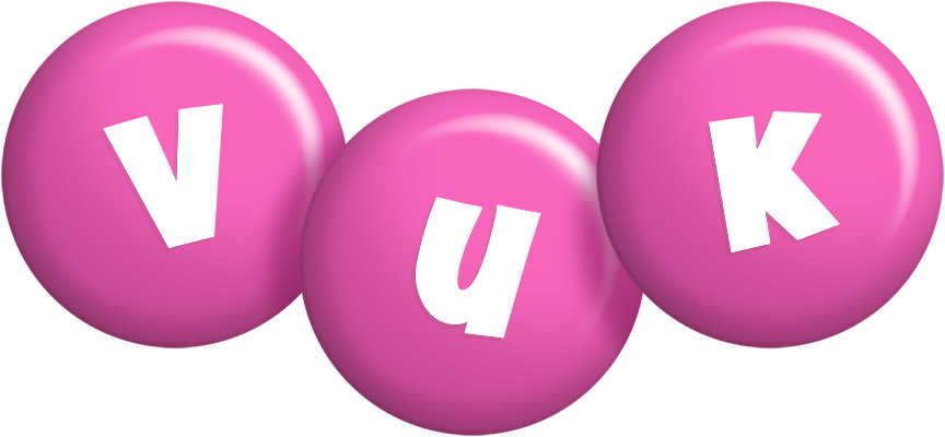 Vuk candy-pink logo