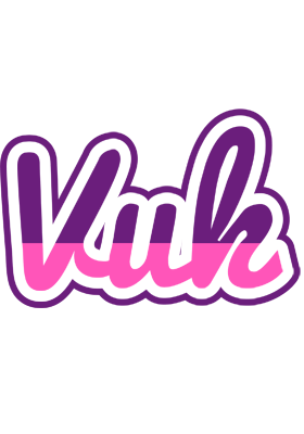 Vuk cheerful logo