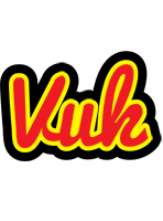 Vuk fireman logo