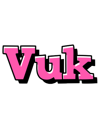 Vuk girlish logo