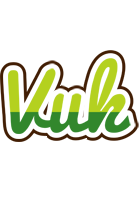 Vuk golfing logo