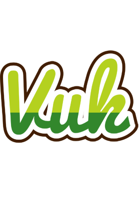 Vuk golfing logo