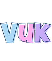 Vuk pastel logo