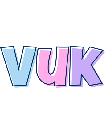 Vuk pastel logo