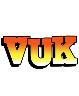 Vuk sunset logo