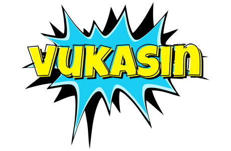 Vukasin amazing logo
