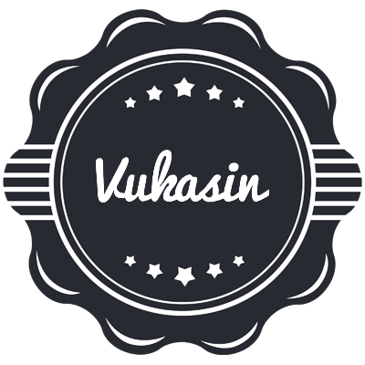 Vukasin badge logo