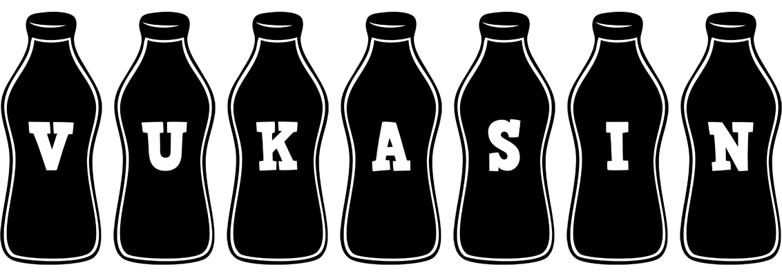 Vukasin bottle logo