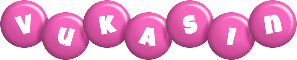 Vukasin candy-pink logo