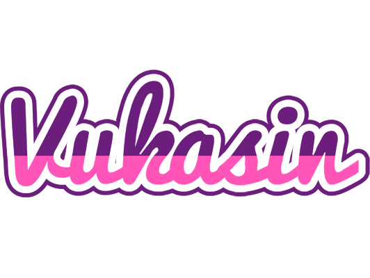 Vukasin cheerful logo