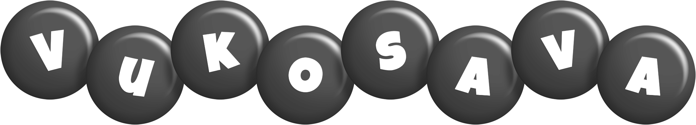 Vukosava candy-black logo