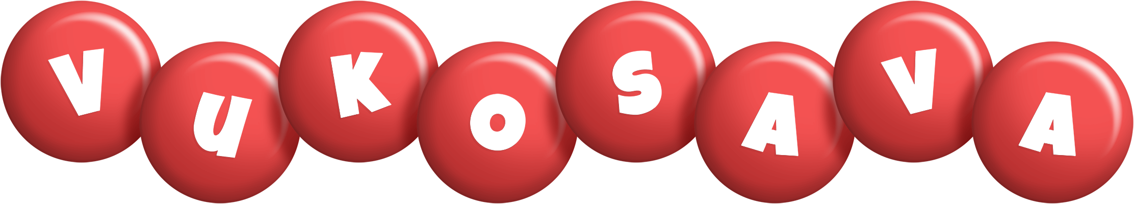 Vukosava candy-red logo