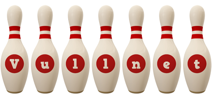 Vullnet bowling-pin logo