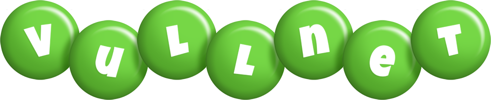 Vullnet candy-green logo