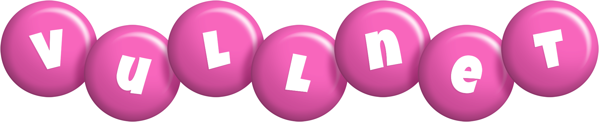Vullnet candy-pink logo