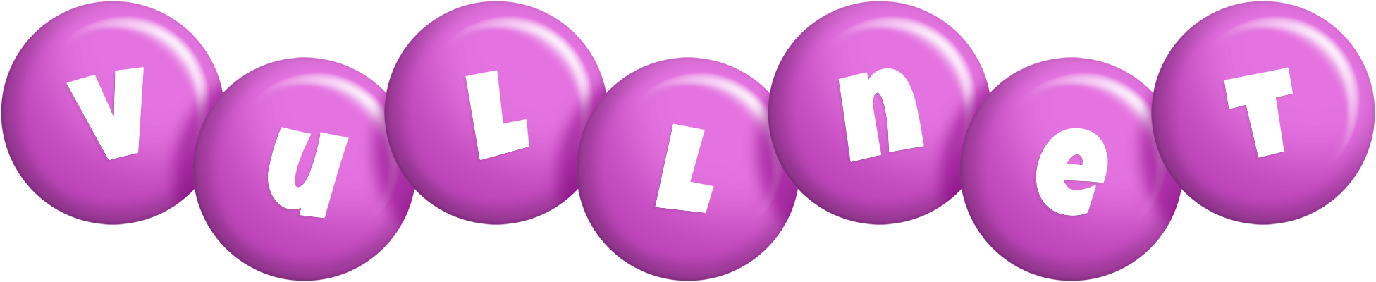 Vullnet candy-purple logo