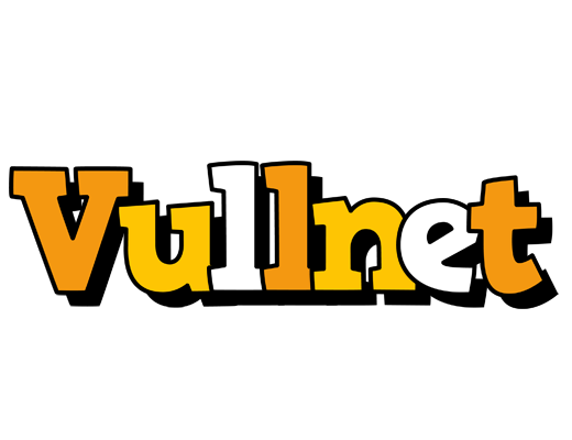 Vullnet cartoon logo
