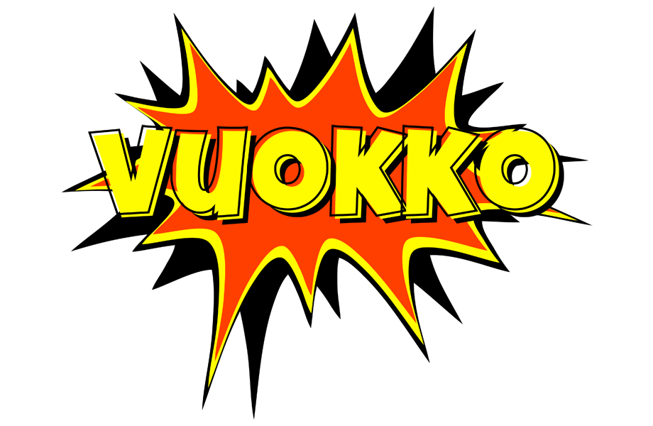 Vuokko bazinga logo