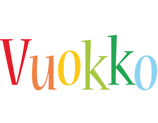 Vuokko birthday logo