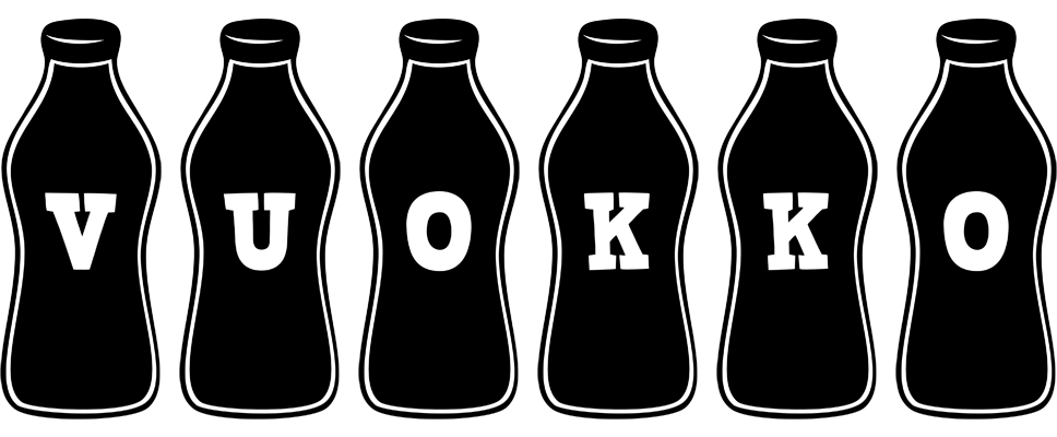 Vuokko bottle logo