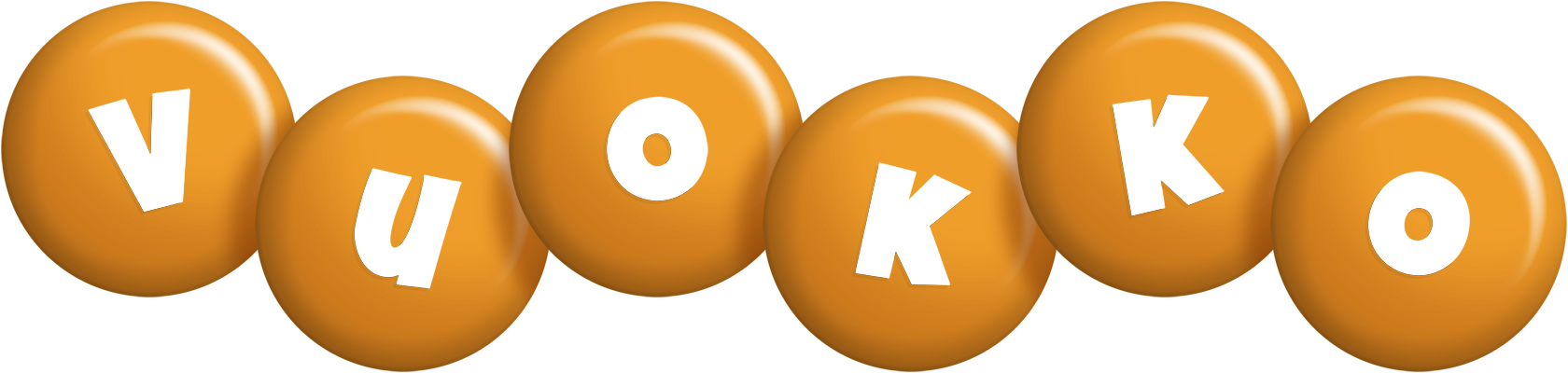 Vuokko candy-orange logo