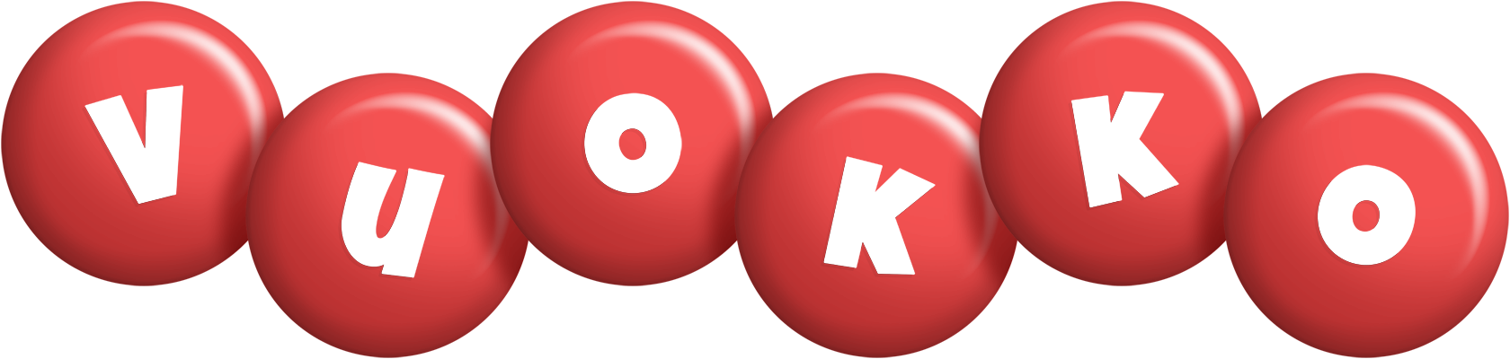 Vuokko candy-red logo