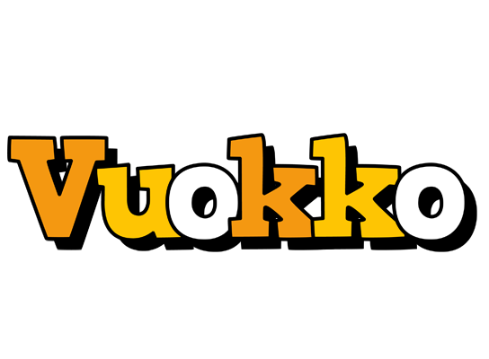 Vuokko cartoon logo