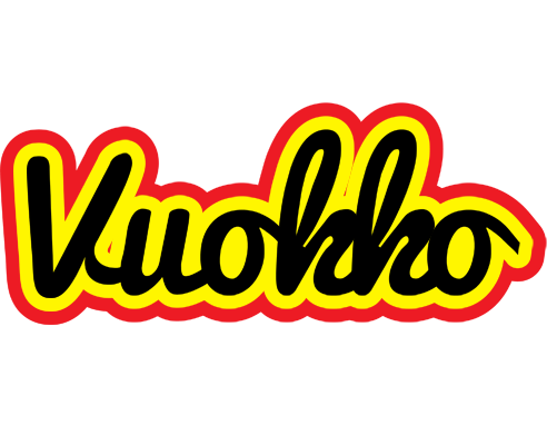 Vuokko flaming logo