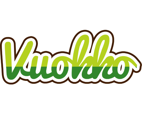 Vuokko golfing logo