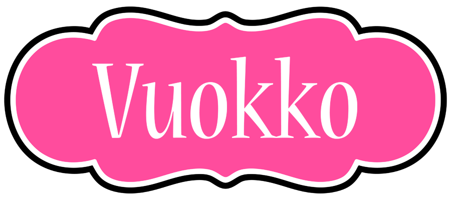 Vuokko invitation logo