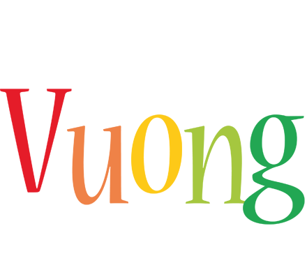 Vuong birthday logo