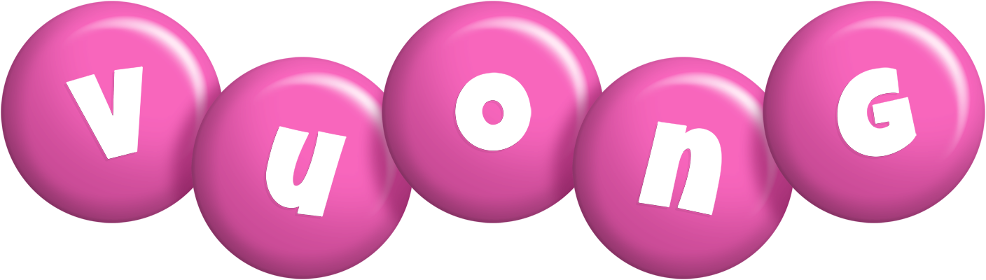 Vuong candy-pink logo