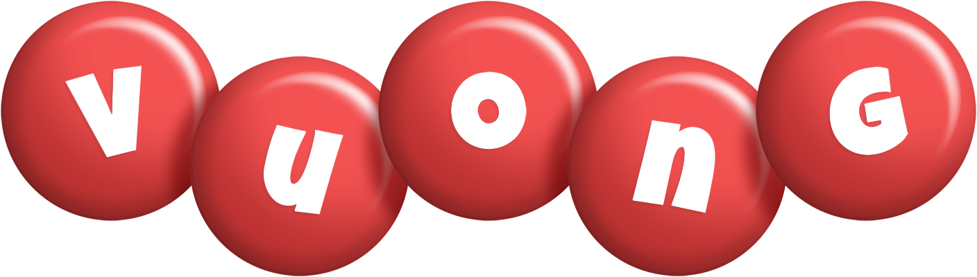 Vuong candy-red logo