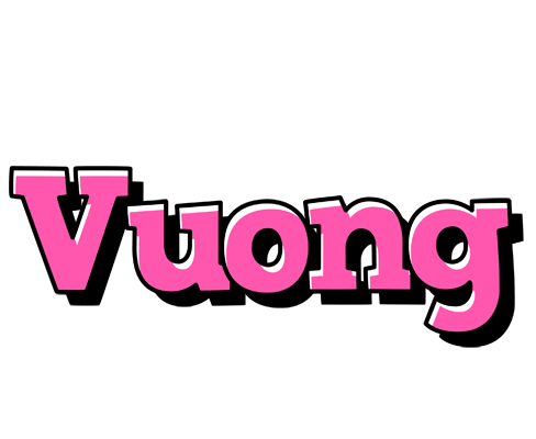 Vuong girlish logo