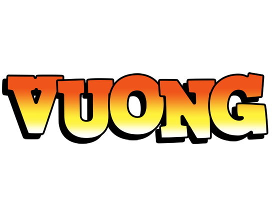 Vuong sunset logo