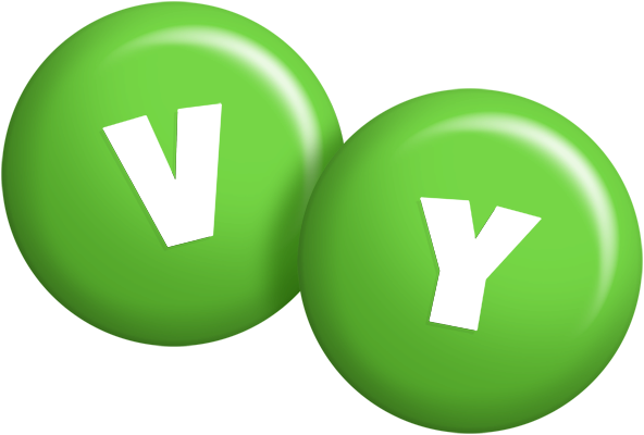Vy candy-green logo