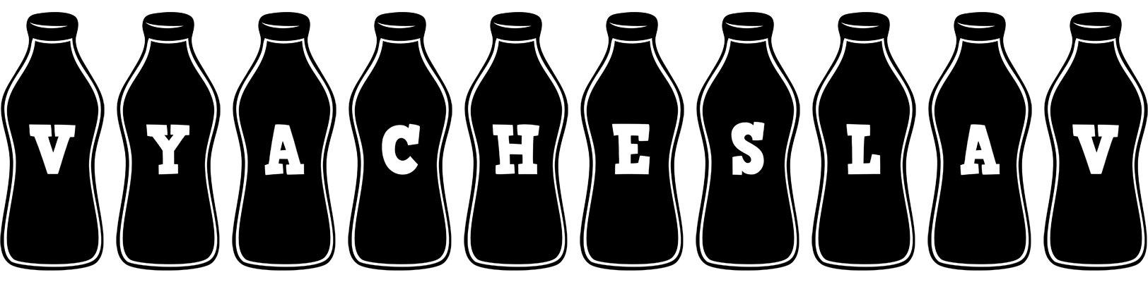 Vyacheslav bottle logo